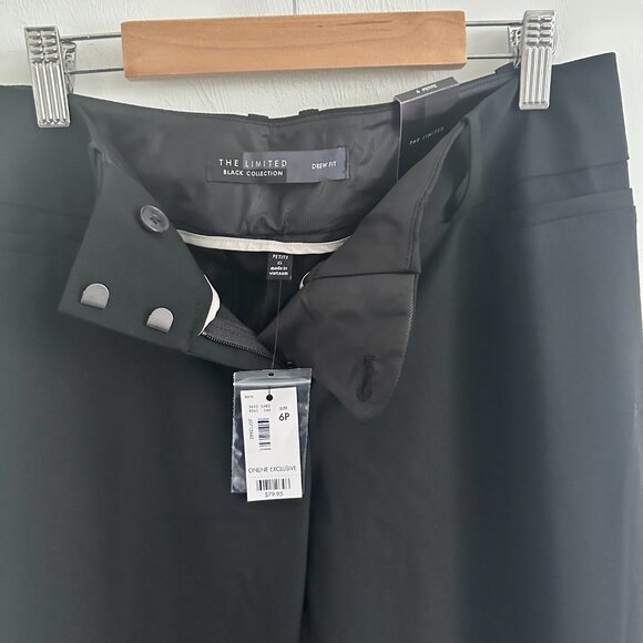 The Limited Drew Petite Black Pants Size 6 - NEW w/ TAGS - Picture 5 of 5
